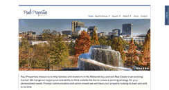 Desktop Screenshot of paulproperties.com